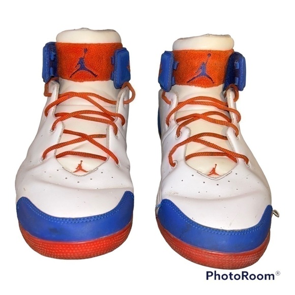 CARMELO Anthony Jordan Melo 1.5 Knicks White Blue Orange - Picture 1 of 10